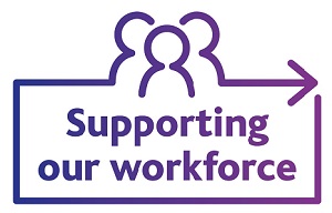 Supporting our workforce logo