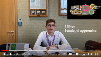 Why I would recommend an apprenticeship in local Government - video
